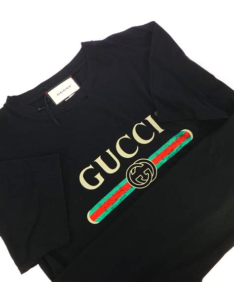 vintage gucci mens shirt|original gucci t shirt price.